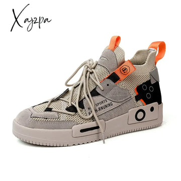 Xajzpa - Shoes Men Sneakers Male Casual Mens Tenis Luxury Shoes Trainer Race Breathable Fashion
